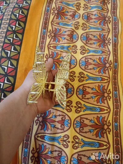 Краб, заколка для волос