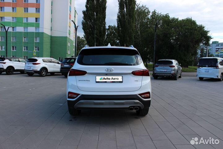 Hyundai Santa Fe 2.0 AT, 2020, 87 420 км