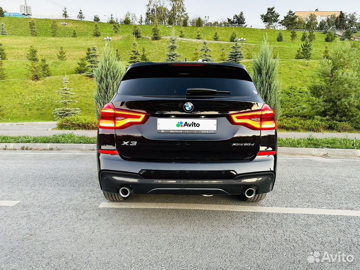 BMW X3 2.0 AT, 2018, 65 000 км