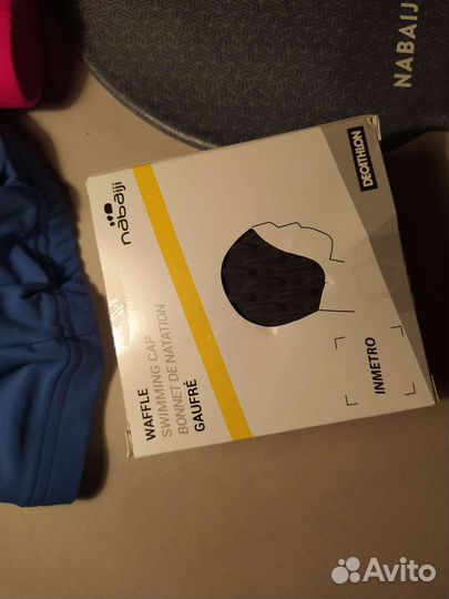 Шапочка бассейн, плавание, декатлон, nabaiji