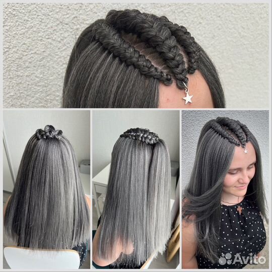 Прически с канекалоном