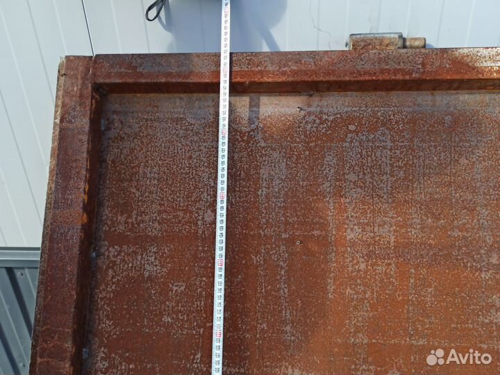 Металлические ворота бу