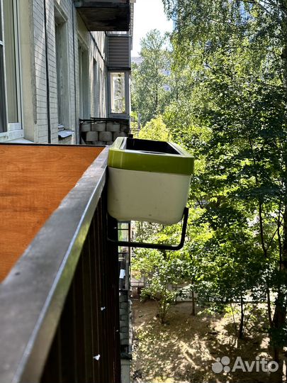 Кашпо с автополивом на балкон emsa mybox, Германия