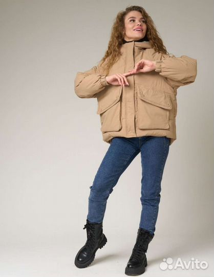 Куртка новая демисезонная оверсайз