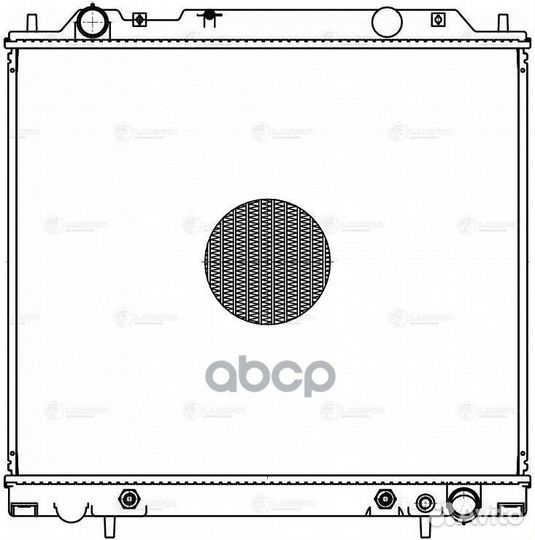 LRC 1114 Радиатор mitsubishi delica /space gear
