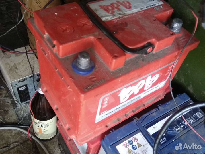 Аккумулятор бу 70-75-90а/ч