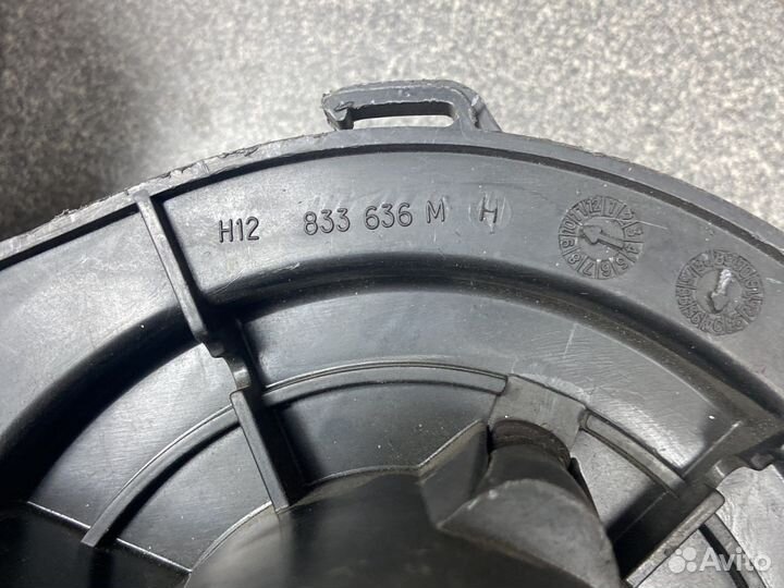 Печка в сборе с моторчиком h14829909a audi vw