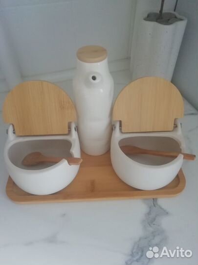 Набор ёмкостей для специй и масла