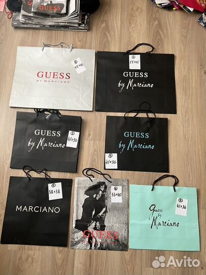 Брендовые пакеты Guess