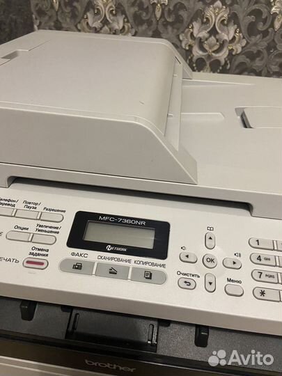 Мфу brother MFC 7360NR. Принтер Сканер Копир