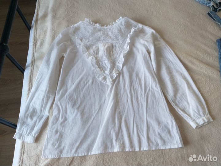 Блузка на девочку 128