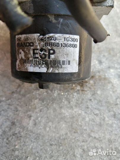 Блок ABS Киа Рио 2 2006 год