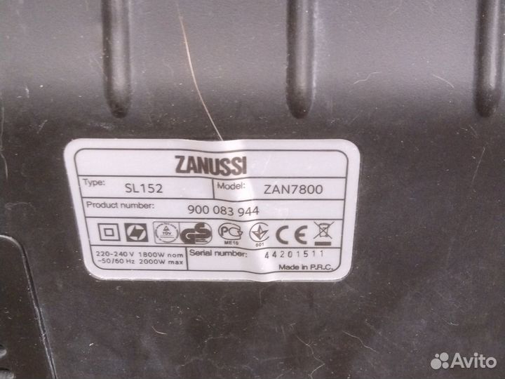 Пылесос Zanussi, Rolsen
