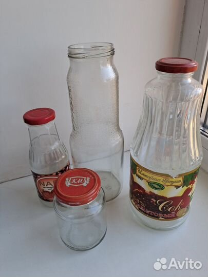 Бутылки стекло 1 л