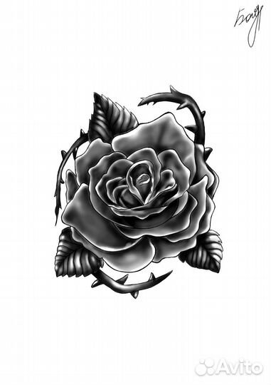 Эскиз для тату на заказ