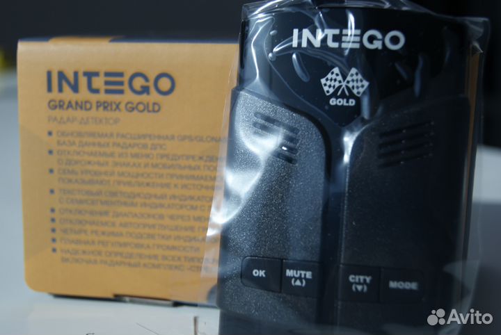 Радар детектор intego gold+ GPS модуль