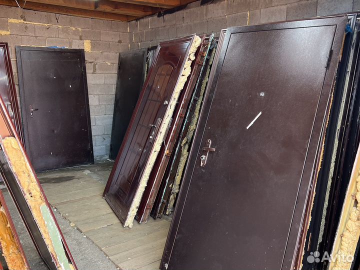 Дверь входная бу и новое