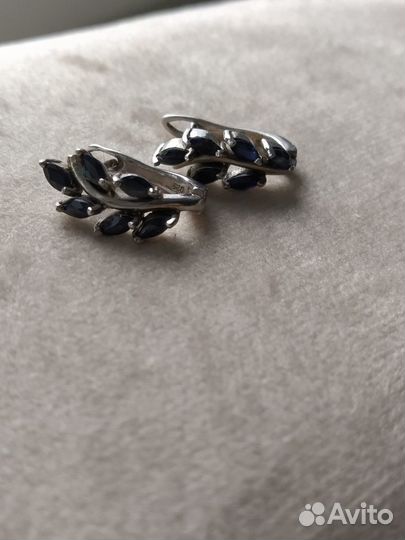 Серебряные серьги