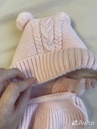 Шапочки для новорожденной