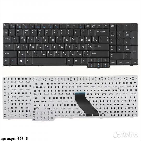 Клавиатура для ноутбука Acer Aspire 6530, 9300