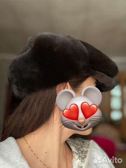 Шапка кепка мужская стриженная норка