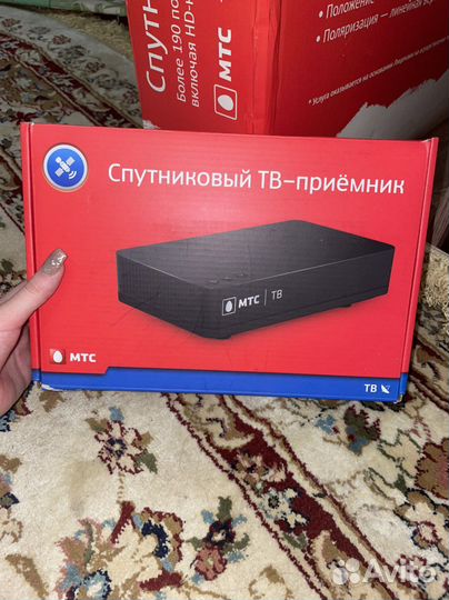 Спутниковое тв МТС с усилителем