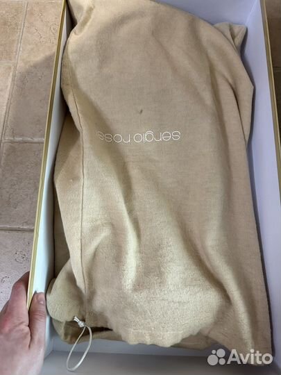 Сапоги женские, Sergio Rossi. оригинал