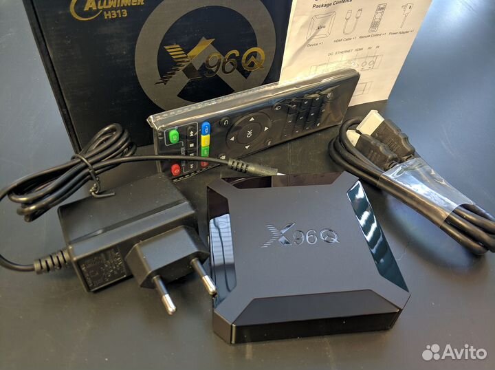 Тв Андроид приставка X96Q (2/16 Гб)