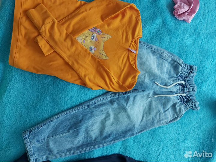 Одежда пакетом для девочки 134 140