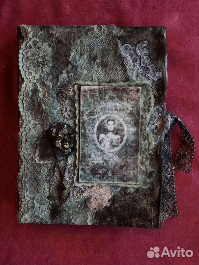 Блокнот для записей, гримуар, ручной работы
