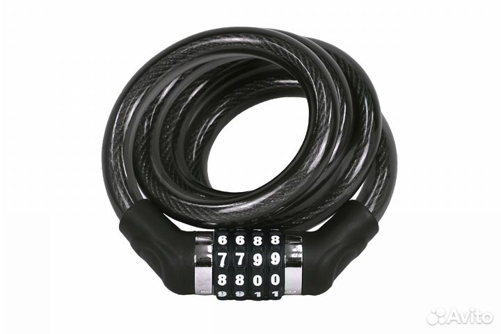 Замок противоугонный GK-102.707A 15*120cm(48