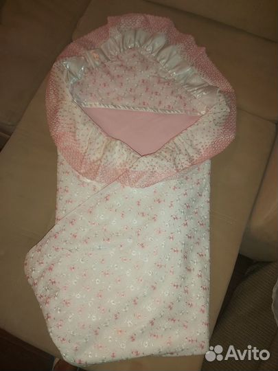 Комплект на выписку для девочки осень