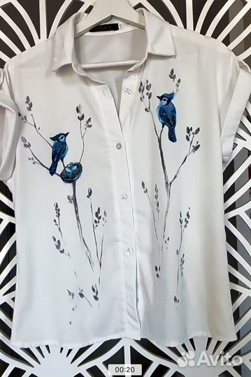 Роспись одежды обуви картины