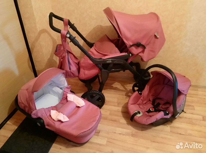Итальянская коляска 3 в 1 cam dinamico
