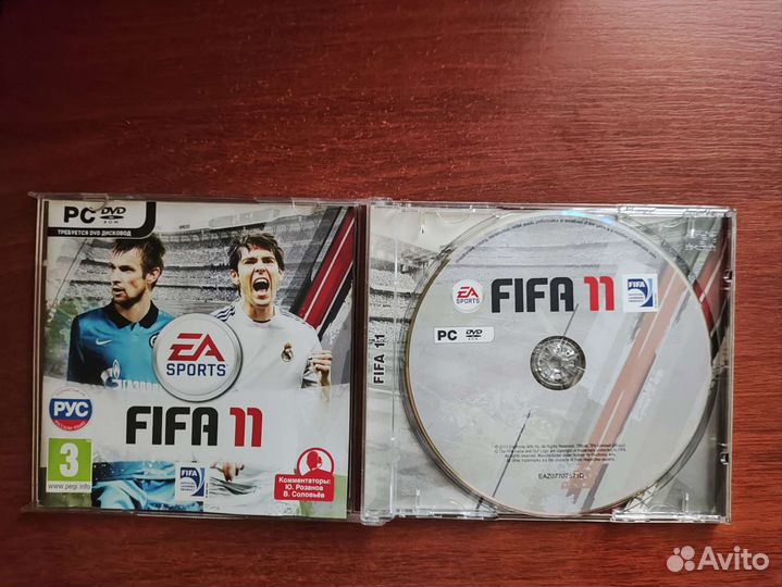 Диск FIFA 11 на PC