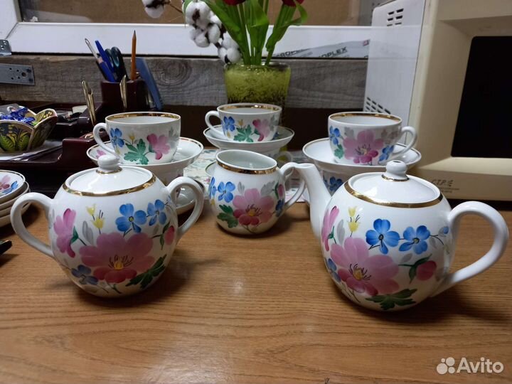 Чайный сервиз Песочное СССР