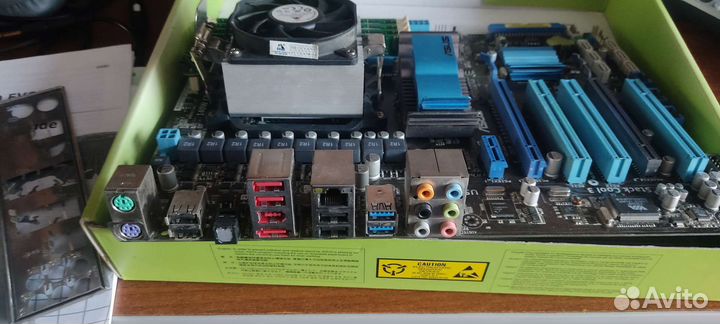 Материнская плата ам3+проц+память