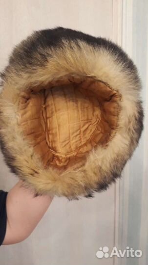 Шапка ушанка натуральный мех