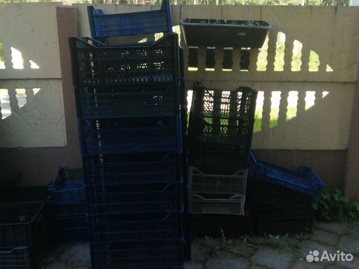 Пластиковые ящики для хранения