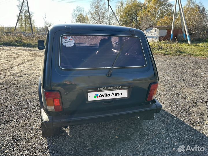 LADA 4x4 (Нива) 1.7 МТ, 2008, 117 280 км