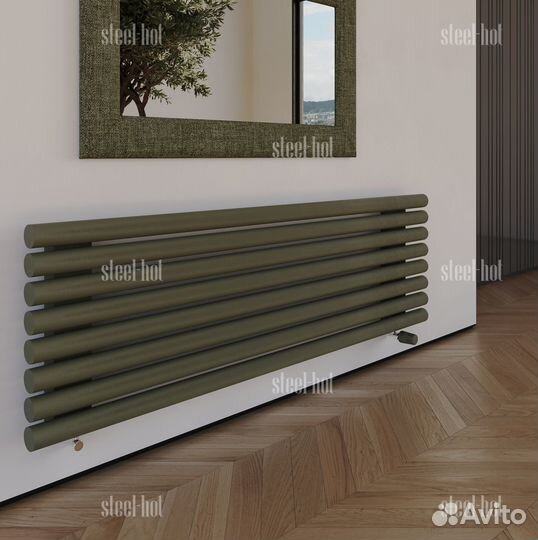 Дизайнерский радиатор отопления Steel