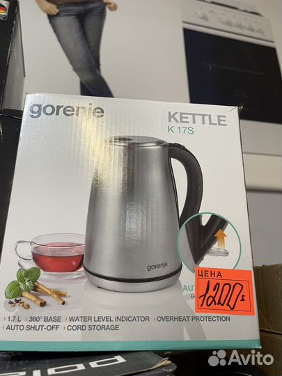 Чайник электрический gorenje,polaris,zelmer