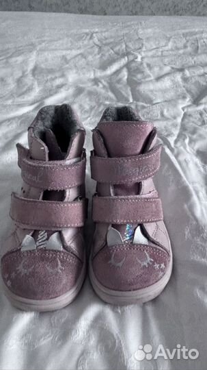 Ботинки весенние для девочки Котофей