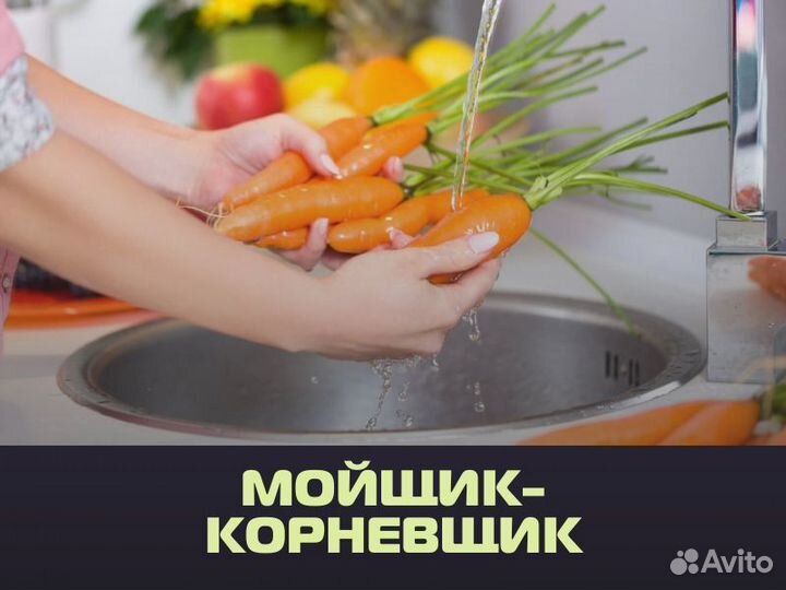 Мойщик-корневщик (оплата еженедельно)