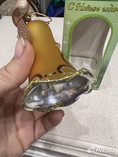 Елочные игрушки стекло