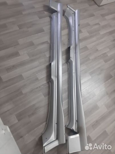 Накладки на пороги ваз 2110/2112