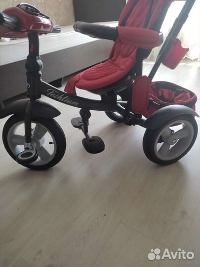 Детский велосипед с родительской ручкой