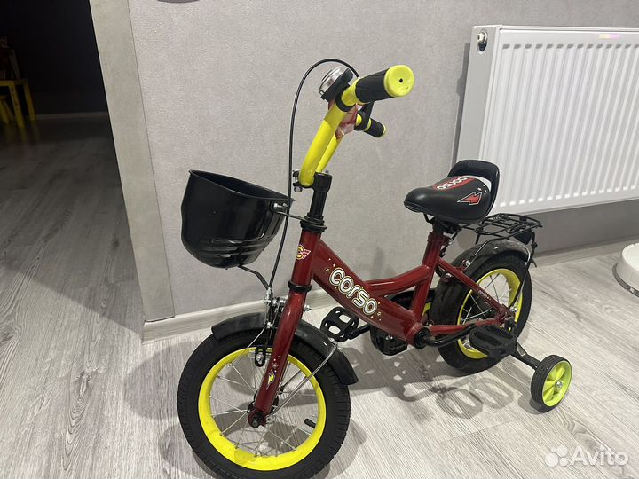 Велосипед детский 16 (3-7 лет) для мальчика. Новый