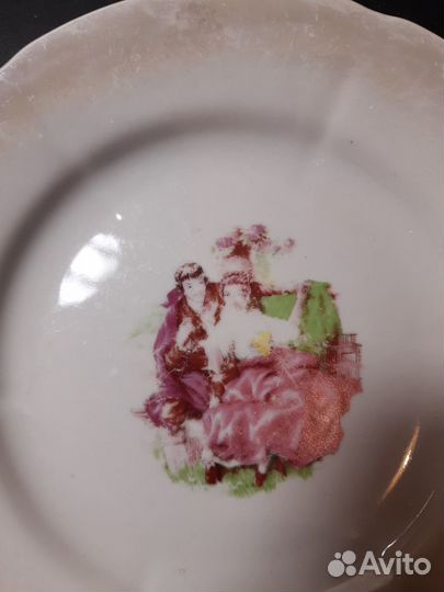 Тарелка Дружковский фарфоровый завод