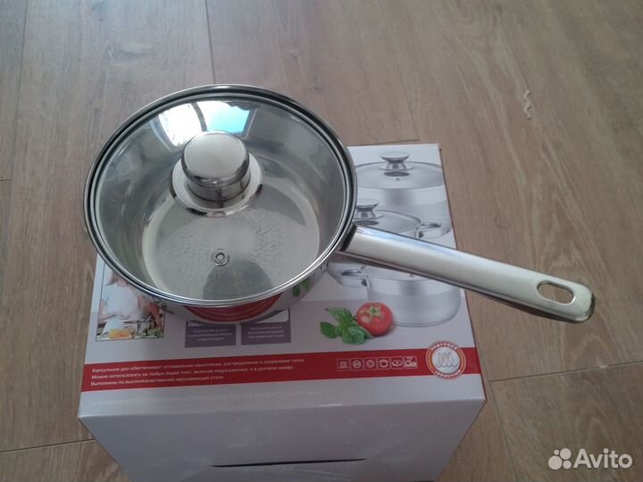 Кастрюли из нержавеющей стали